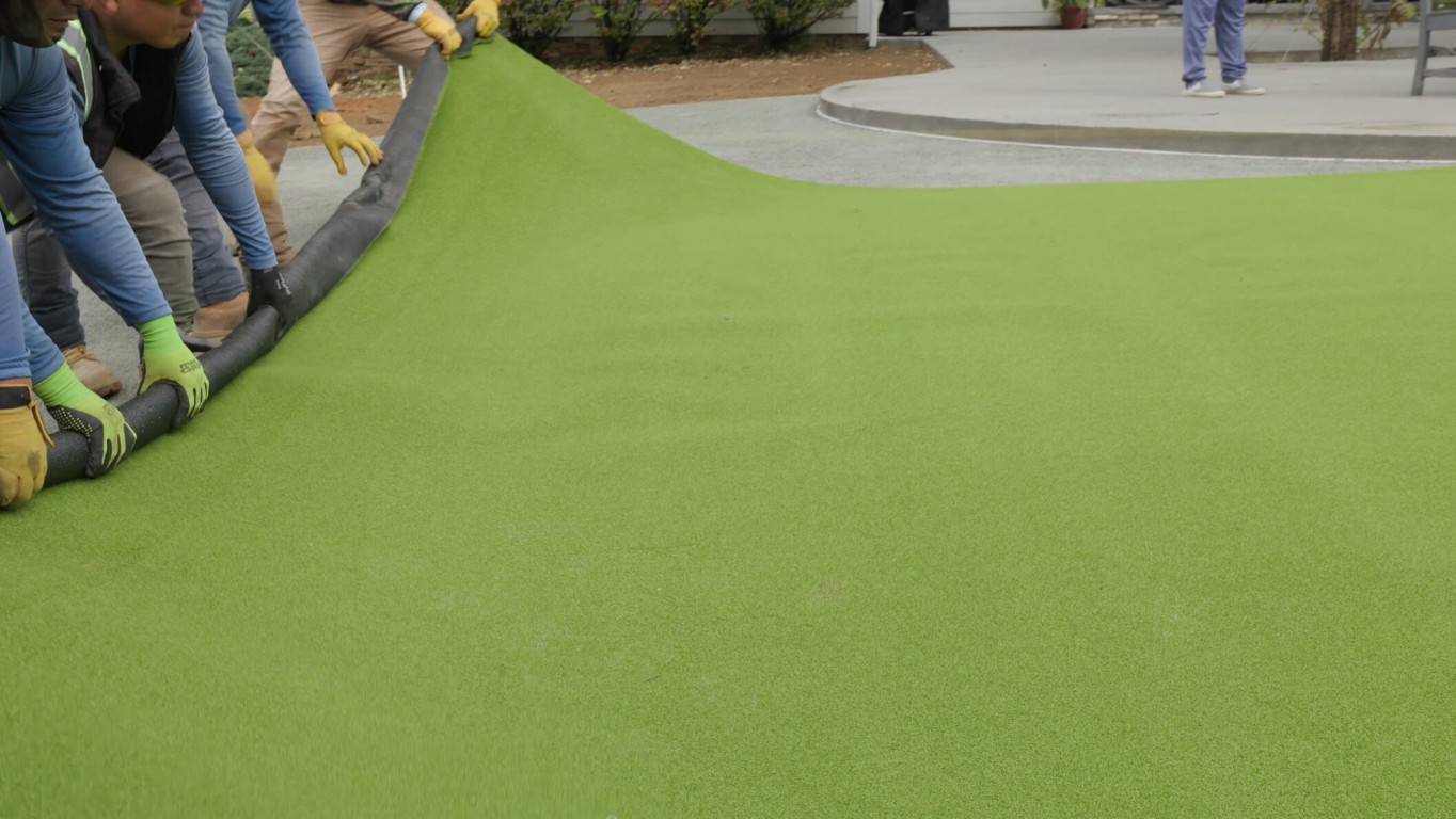 Safe and durable playground turf for children and schools in Georgetown